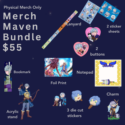 Merch Maven Bundle (Physical merch-only)